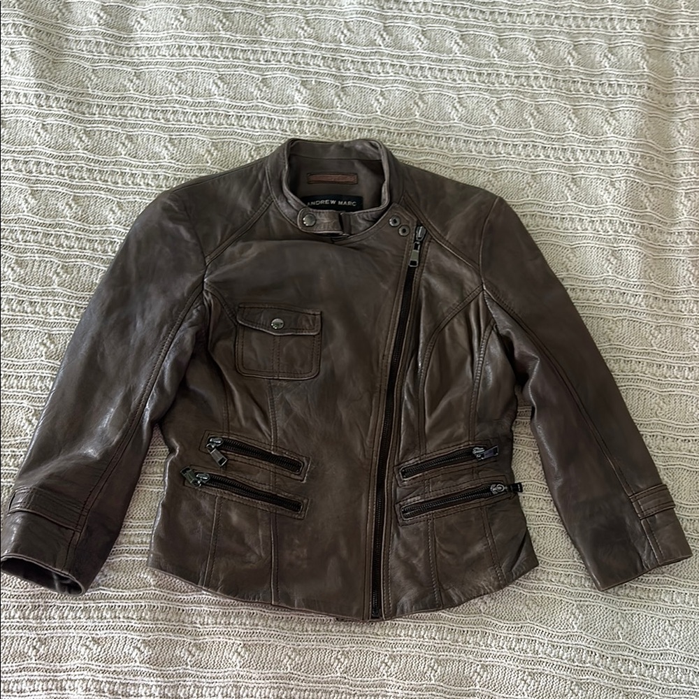 Andrew Marc leather jacket